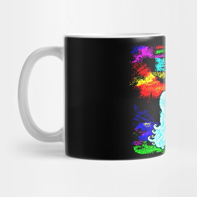 Unicorn Rainbow 8 Bit Art by 8 Fists of Tees